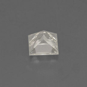 0.75캐럿 천연 라이트 옐로우 사파이어, 스퀘어, 4.8×4.7 mm, VVS-VS