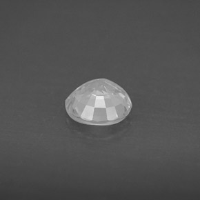 1.13캐럿 천연 화이트 사파이어, 라운드 컷, 6.23 mm, VS