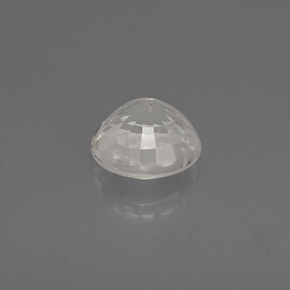 1.04캐럿 천연 화이트 사파이어, 라운드 컷, 5.70 mm, VS