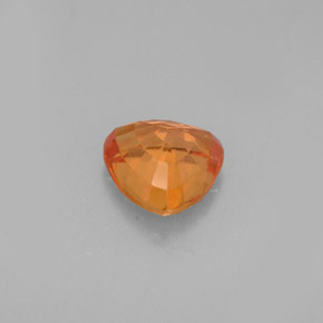 0.88캐럿 천연 오렌지 사파이어, 트릴리언, 5.7×5.6 mm, VVS-VS
