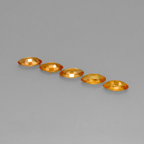 2.76캐럿 천연 Apricot Orange  사파이어 보석, 마퀴즈, 7.2×3.6 mm, VVS-VS