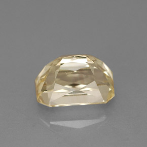 1.81캐럿 천연 골든 옐로우 사파이어, 에메랄드 컷, 7.3×5 mm, VVS