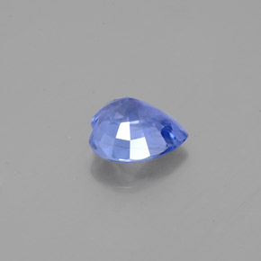 0.92캐럿 천연 바이올렛 블루 사파이어, 하트 모양, 5.9×5.9 mm, VS-SI