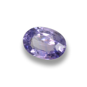 0.55캐럿 천연 바이올렛 사파이어, 타원형 컷, 5.9×4.2 mm, VS