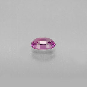 0.58캐럿 천연 핑크 사파이어, 타원형 컷, 6×4.2 mm, VVS-VS