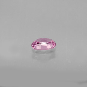 0.56캐럿 천연 퍼플 핑크 사파이어, 타원형 컷, 5.9×4.2 mm, VVS-VS