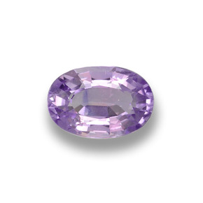 0.64캐럿 천연 바이올렛 사파이어, 타원형 컷, 6.1×4.2 mm, VVS-VS