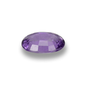 0.53캐럿 천연 바이올렛 사파이어, 타원형 컷, 6×4.1 mm, VS