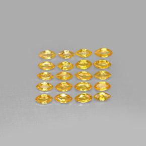 3.03캐럿 천연 Apricot Orange  사파이어 보석, 마퀴즈, 4.9×2.4 mm, VVS-VS