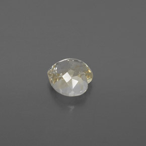 1.40캐럿 천연 라이트 옐로우 사파이어, 하트 모양, 6.3×6.1 mm, VVS-VS