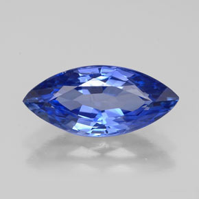 2.73캐럿 천연 블루 사파이어, 마퀴즈, 13.2×6 mm, VVS