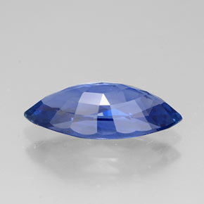 2.73캐럿 천연 블루 사파이어, 마퀴즈, 13.2×6 mm, VVS