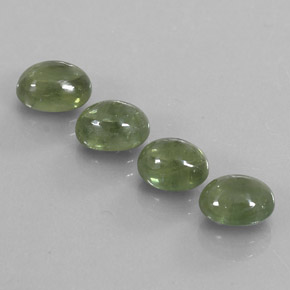 7.83캐럿 천연 그린 사파이어 보석, 투명한, 7.6×5.9 mm, 투명/반투명