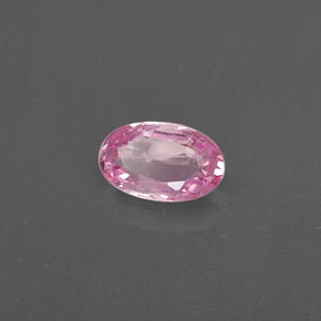 0.29캐럿 천연 핑크 사파이어, 타원형 컷, 5.2×3.2 mm, VVS-VS