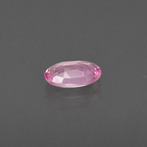 0.29캐럿 천연 핑크 사파이어, 타원형 컷, 5.2×3.2 mm, VVS-VS