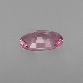 0.27캐럿 천연 핑크 사파이어, 타원형 컷, 5×3.2 mm, VVS