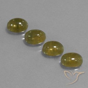 5.74캐럿 천연 미디엄 골드 사파이어 보석, 투명한, 7.1×5.1 mm, 투명/반투명