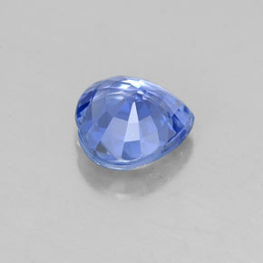 1.15캐럿 천연 블루 사파이어, 하트 모양, 6.7×6.3 mm, VVS