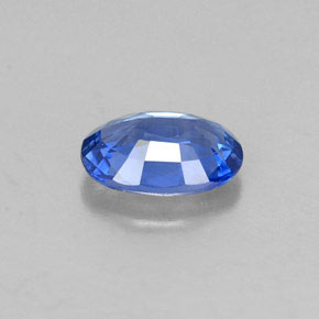0.95캐럿 천연 블루 사파이어, 타원형 컷, 7.1×5.1 mm, VVS-VS