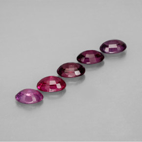 3.13캐럿 천연 멀티컬러 사파이어 보석, 타원형 컷, 6.1×4.1 mm, VVS-VS