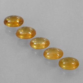 3.06캐럿 천연 딥 오렌지-골드 사파이어 보석, 투명한, 5.8×4.1 mm, 투명/반투명
