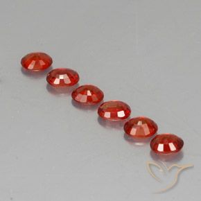 2.12캐럿 천연 밝은 빨간색 사파이어 보석, 타원형 컷, 4.6×3.7 mm, VVS-VS