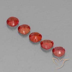 1.83캐럿 천연 밝은 빨간색 사파이어 보석, 일조, VVS-VS