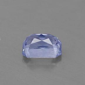 1.88캐럿 천연 라이트 블루 사파이어, 에메랄드 컷, 7.5×5.6 mm, VS-SI