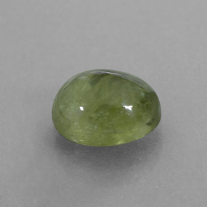 3.07캐럿 천연 그린 사파이어, 투명한, 8.9×7.1 mm, 투명/반투명