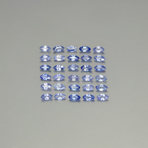 2.56캐럿 천연 파스텔 블루 사파이어 보석, 마퀴즈, 3.9×2.1 mm, VVS-VS
