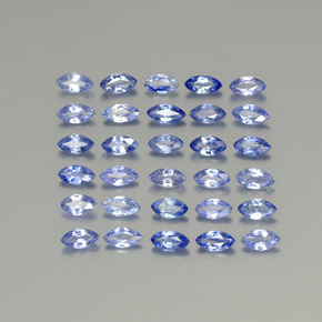 2.56캐럿 천연 파스텔 블루 사파이어 보석, 마퀴즈, 3.9×2.1 mm, VVS-VS