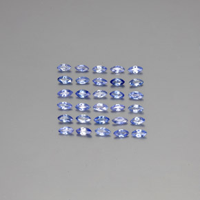 2.11캐럿 천연 블루 사파이어 보석, 마퀴즈, 3.8×2.1 mm, VVS-VS