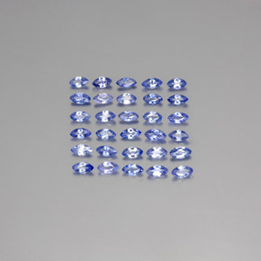 캐럿 천연 블루 사파이어 보석, 마퀴즈, 3.8×1.9 mm, VVS-VS