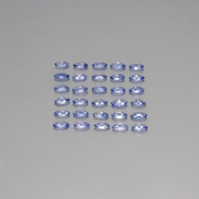 캐럿 천연 블루 사파이어 보석, 마퀴즈, 3.8×1.9 mm, VVS-VS