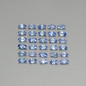 2.83캐럿 천연 블루 사파이어 보석, 마퀴즈, 4×2 mm, VVS-VS