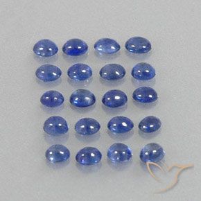 3.05캐럿 천연 다크 블루 사파이어 보석, 투명한, 3.3×2.7 mm, 투명/반투명