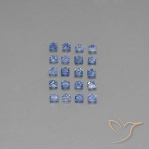 2.77캐럿 천연 미디엄 다크 블루 사파이어 보석, 정사각형, VVS-VS