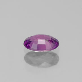 0.54캐럿 천연 퍼플 사파이어, 타원형 컷, 6.1×4.2 mm, VS