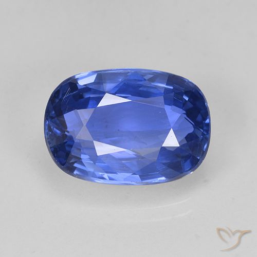 5.07ct 자연스러운 수레국화 블루 사파이어, 타원형, VS