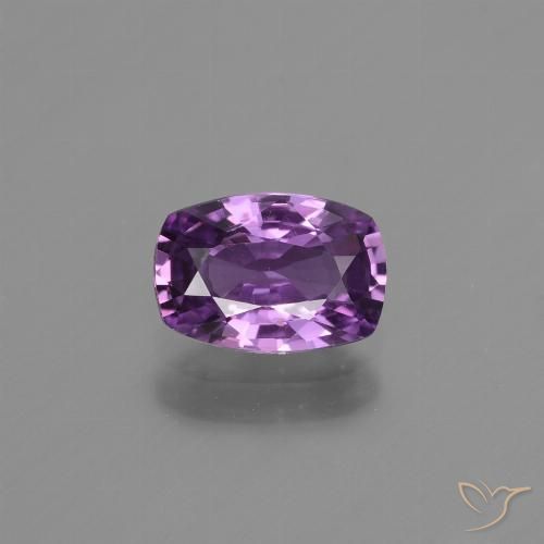 1.12ct 자연스러운 딥 바이올렛 사파이어, 방석, VVS-VS