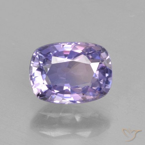 1.17ct 자연스러운 라이트 핑크빛이 도는 바이올렛 사파이어, 방석, VVS