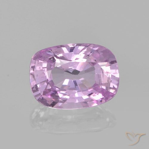 1.00ct 자연스러운 라이트 퍼플 사파이어, 방석, VS