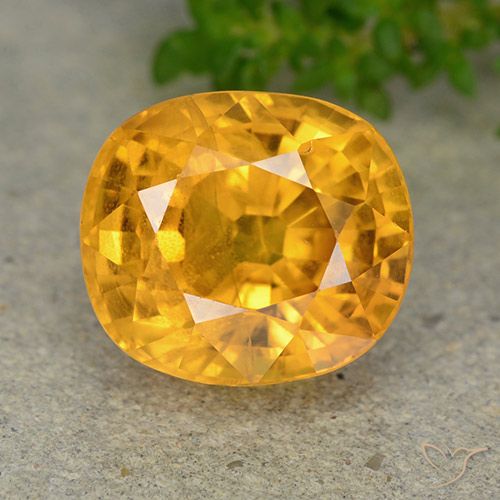8.35ct 자연스러운 다크 골든 사파이어, 타원형, VS-SI
