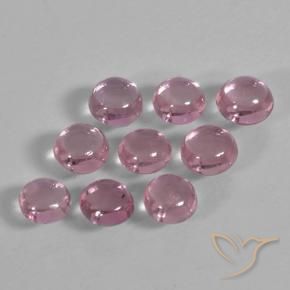 1.56캐럿 천연 Medium Deep Pink 사파이어 보석, 둥근, 투명한