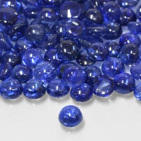 0.27캐럿 천연 로얄 블루 사파이어, 둥근, 투명한