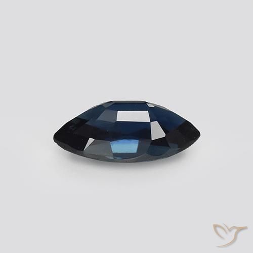1.17캐럿 천연 거무스름한 파란색 사파이어, 보석, VVS-VS
