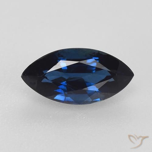0.80ct 자연스러운 트와일라잇 블루 사파이어, 보석, VVS-VS