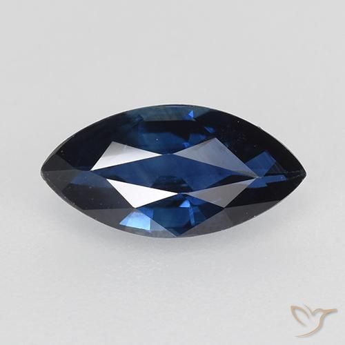 0.72ct 자연스러운 트와일라잇 블루 사파이어, 보석, VVS-VS