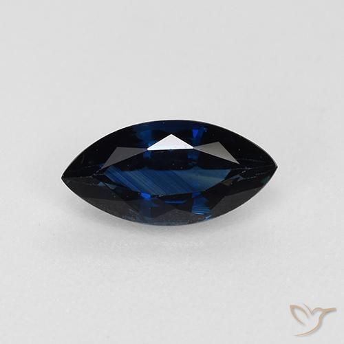 0.73ct 자연스러운 트와일라잇 블루 사파이어, 보석, VVS-VS