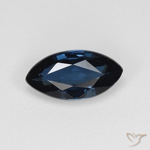 0.84ct 자연스러운 진한 파란색 사파이어, 보석, VVS-VS